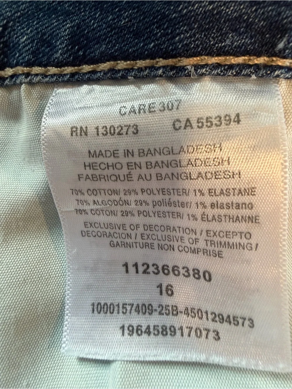 Lee Light Blue Women's Denim Jean Shorts